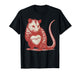 Funny Opossum Absolutely Not Valentine Graphic T-Shirt