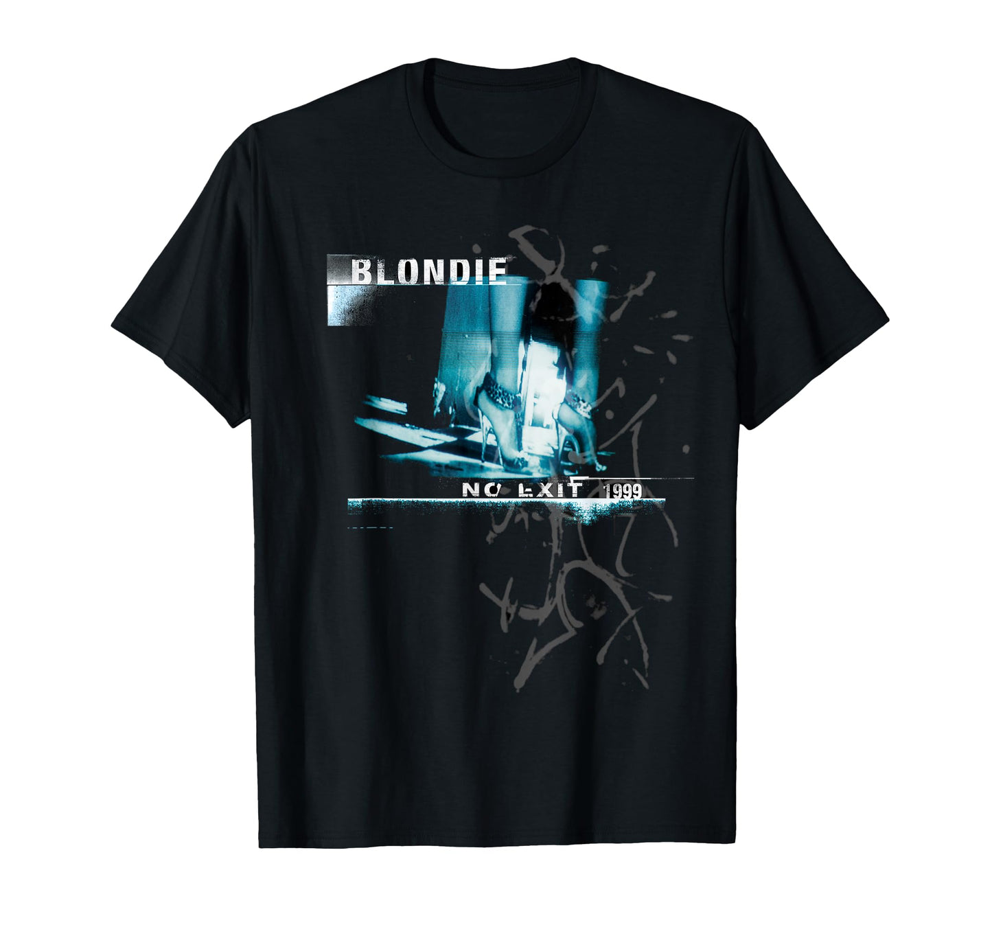Blondie - No Exit Abstract Collage Art T-Shirt