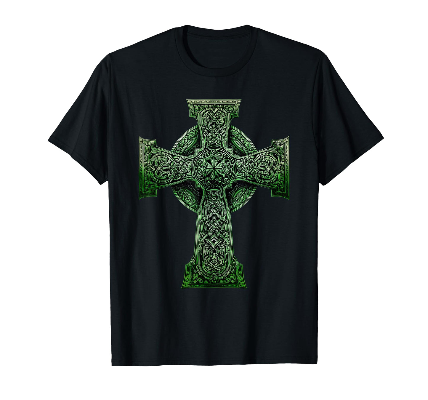 Irish Celtic Cross Knot Christian Holy Trinity Scottish Celt T-Shirt