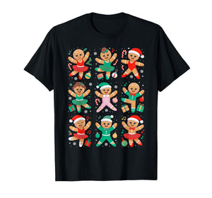 Christmas Dance Teacher Gingerbread Ballet Dancer Xmas Girls T-Shirt