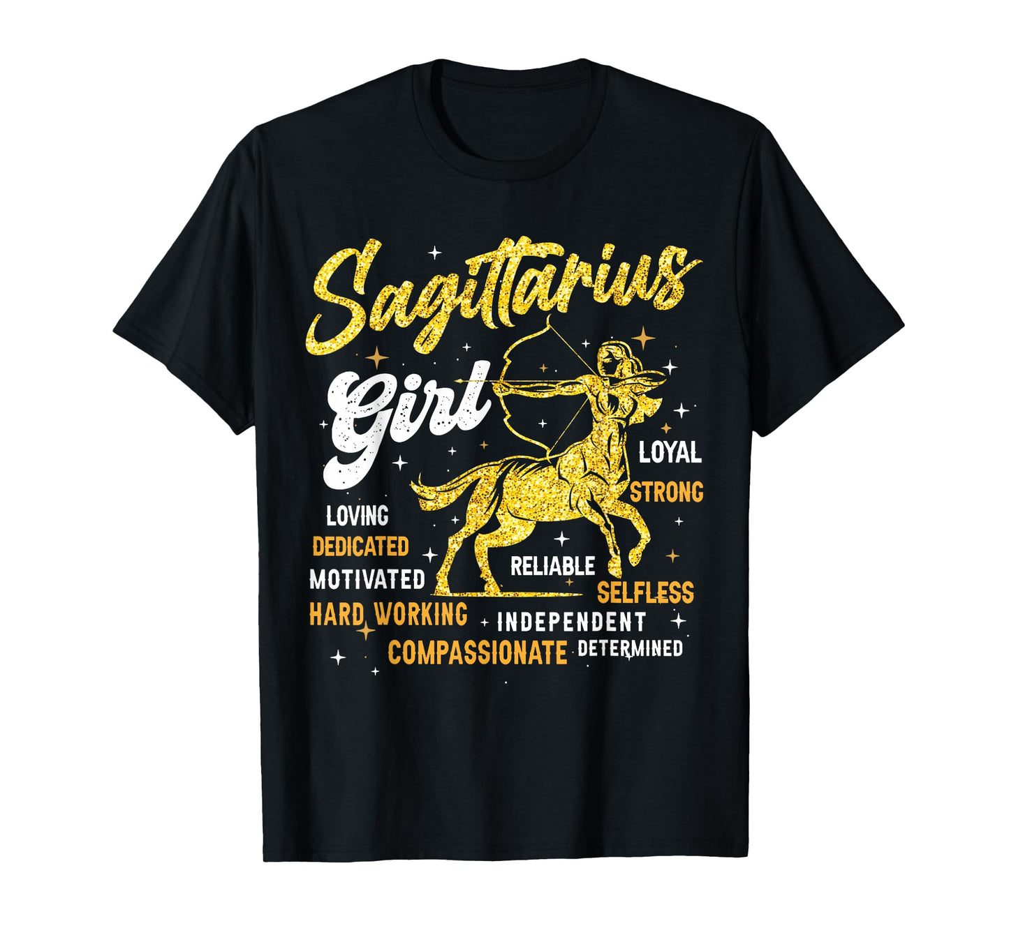 Sagittarius Girl Queen Woman November Birthday T-Shirt