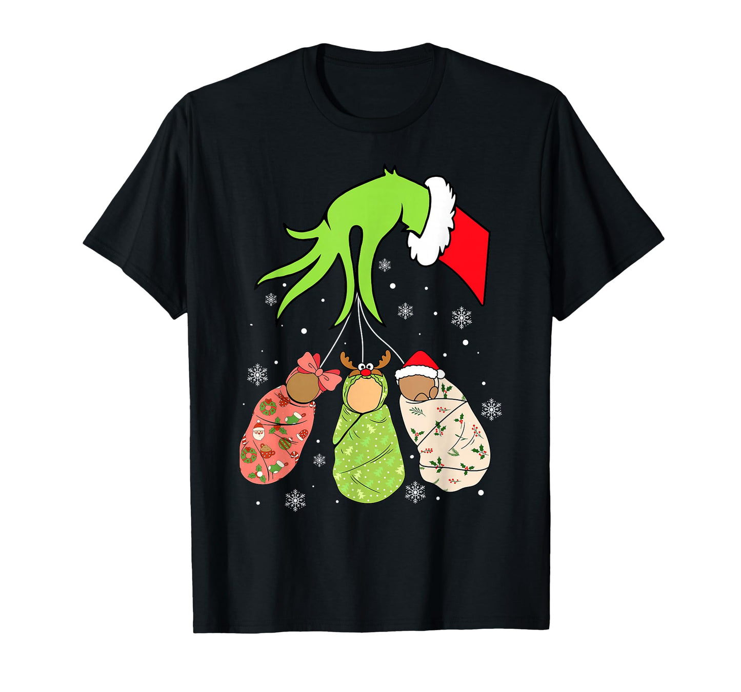 Labor & Delivery Nurse Xmas Pajamas Holiday Merry Christmas T-Shirt
