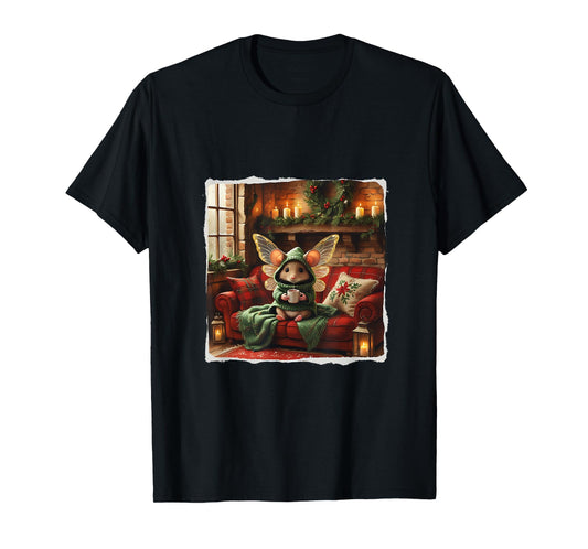 Fairy Mouse Christmas Nutcracker Team Magical Vintage T-Shirt