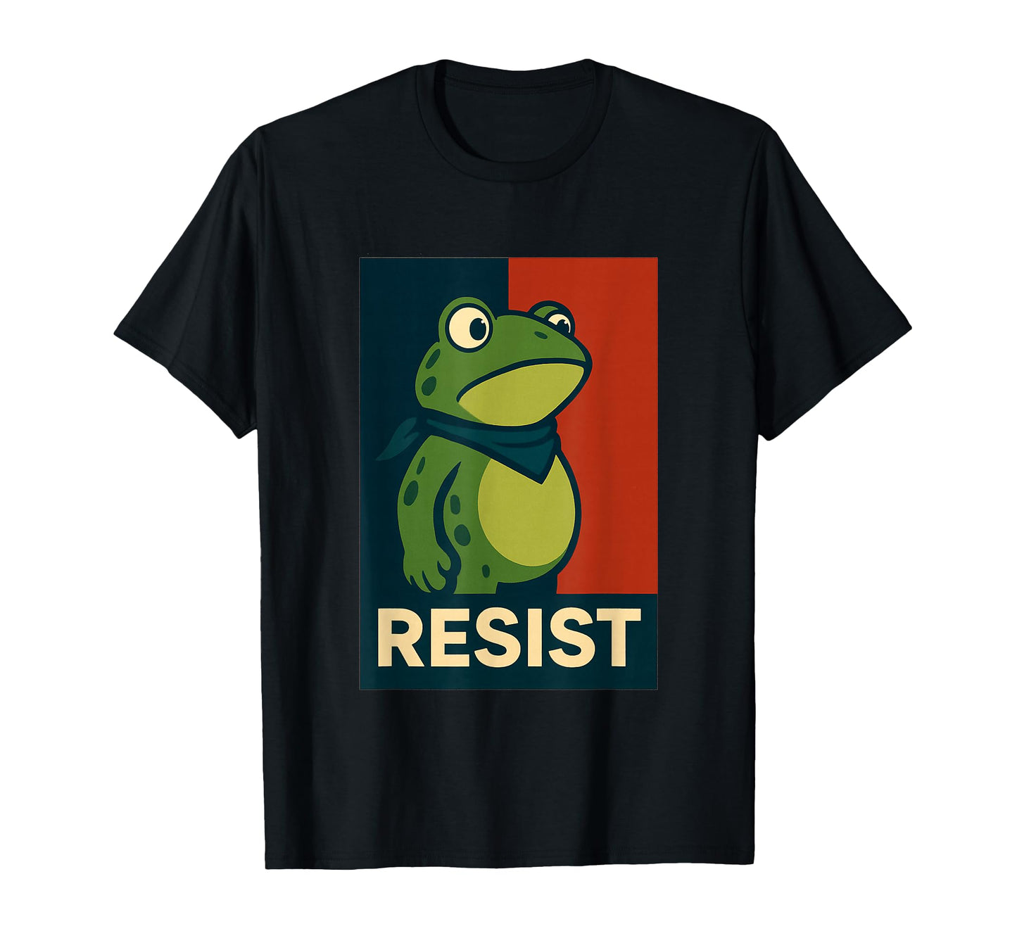 Resist Portland Frog, I Stand with Frog T-Shirt