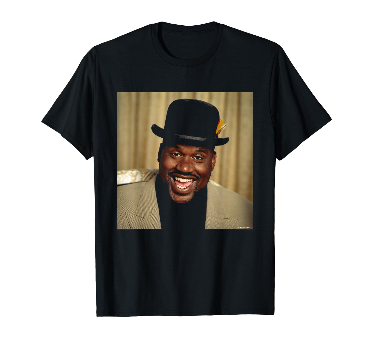 NBA Basketball Shaquille O’Neal LA Lakers Michael Grecco T-Shirt