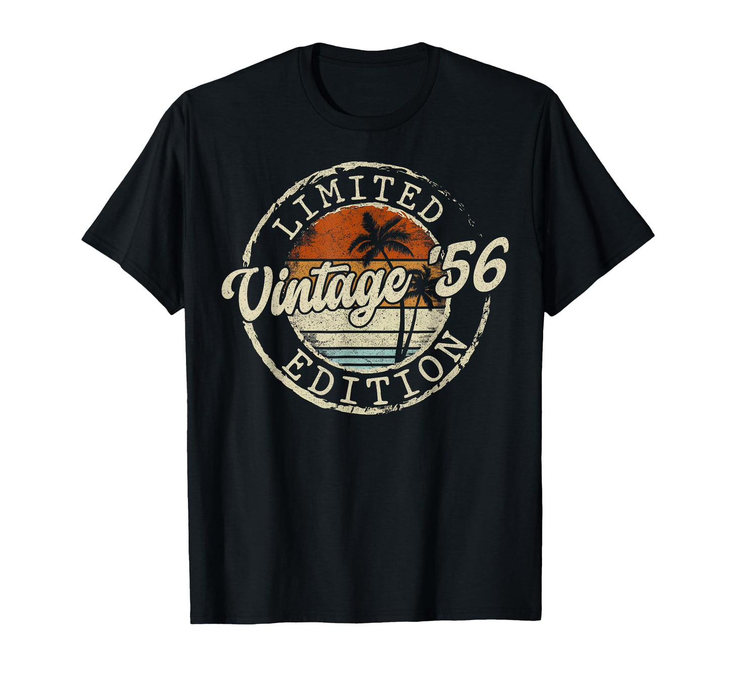 70th Birthday Vintage 1956 Limited Edition 70 Year Old Men T-Shirt