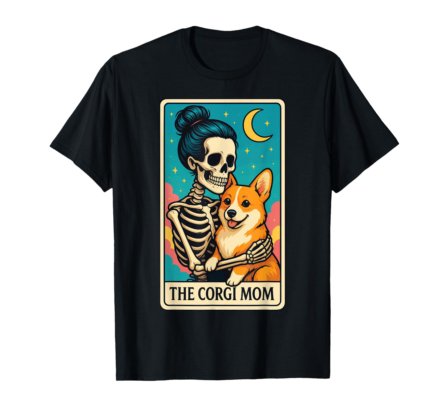 The Corgi Mom Tarot Card T-Shirt