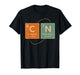 Retro Funny 6 7 Carbon Nitrogen Periodic Design T-Shirt