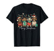 Merry Christmas Dachshund Santa Dog Xmas Lights Holiday Pet T-Shirt