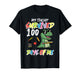 Teacher Survived 100 Days Me Dino 100th Day School Boys Kids T-Shirt