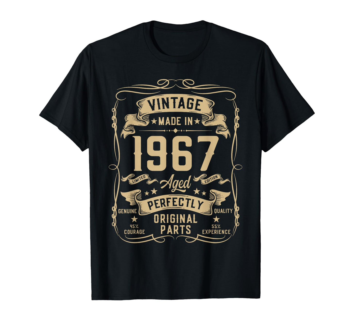 Vintage 1967 59yr 59th Birthday Gifts for Men 59 Years Old T-Shirt