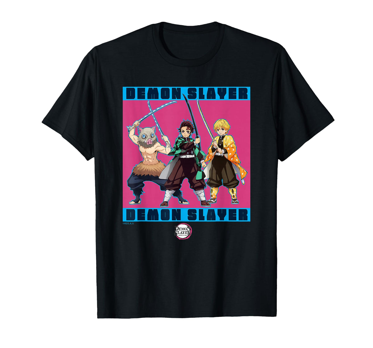 Demon Slayer: Kimetsu no Yaiba Tanjiro Zenitsu Trio Corps T-Shirt