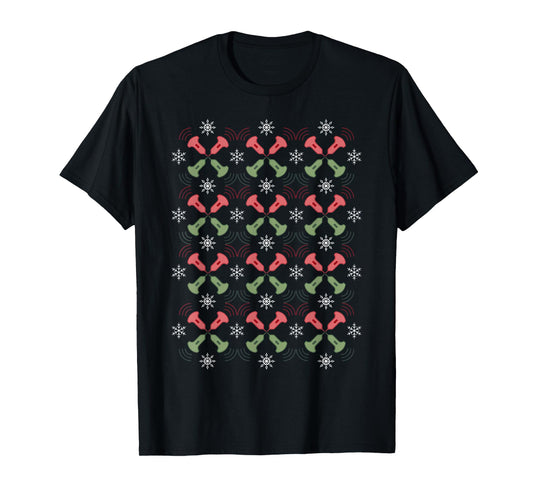 Snowflake Sonographer Ultrasound MFM Sonography Tech Xmas T-Shirt