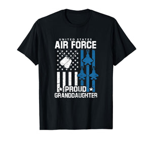Proud Granddaughter of US Air Force Veteran Family Matching T-Shirt