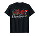 Merry Christmas Buffalo Plaid T-Shirt