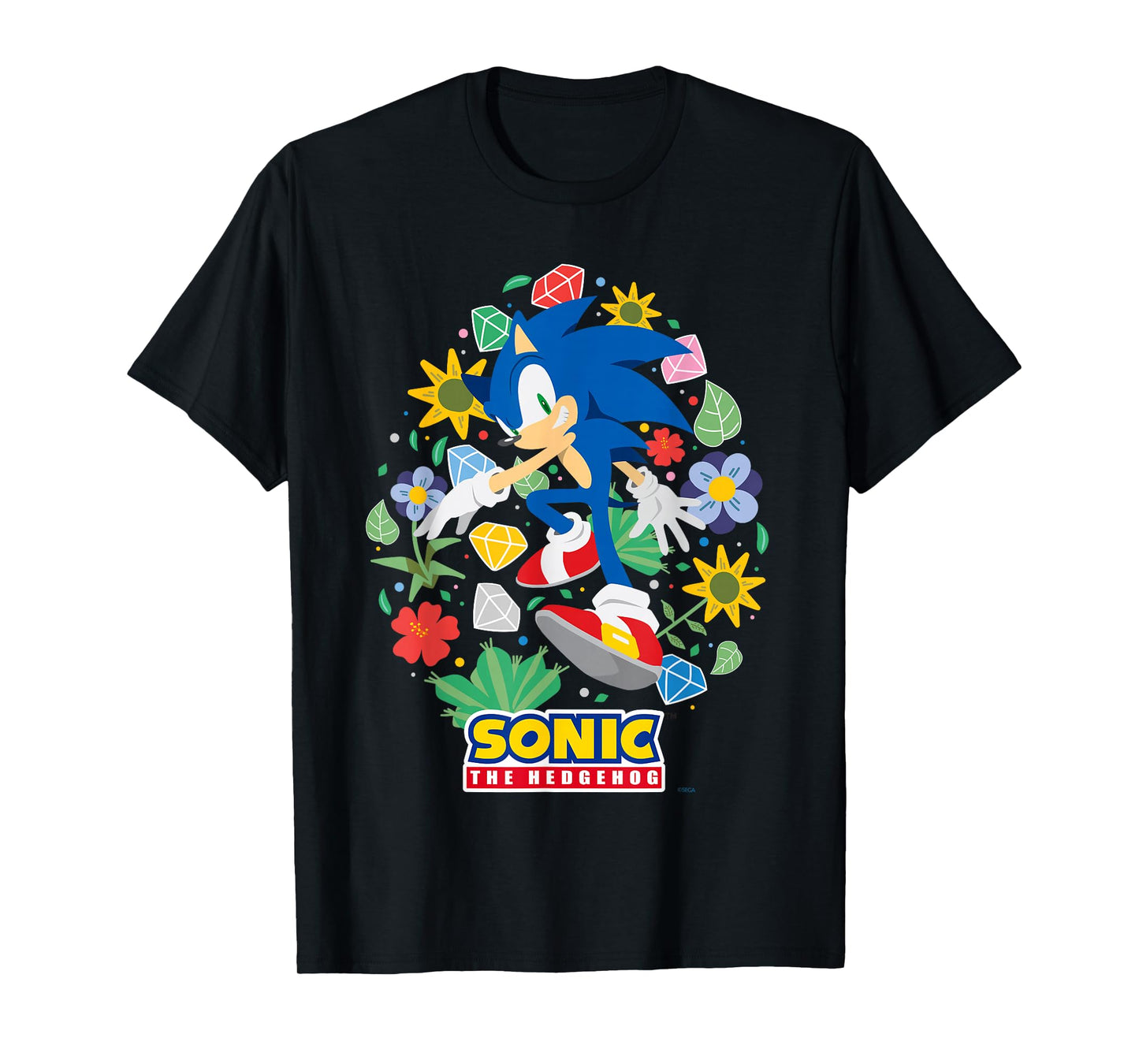 Sonic the Hedgehog Spring into Sonic Style T-Shirt
