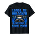 Level 18 Unlocked 18 Year Old Gifts Boys 18th Birthday Boy T-Shirt