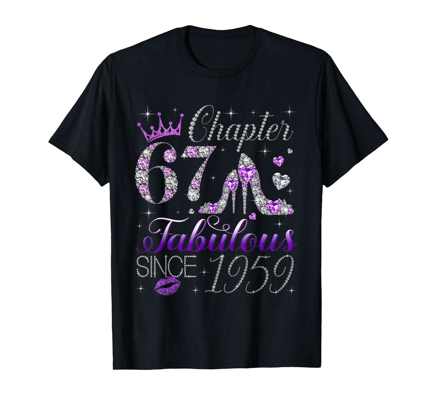 Chapter 67 Fabulous Since 1959 67Th Birthday Women Girls T-Shirt