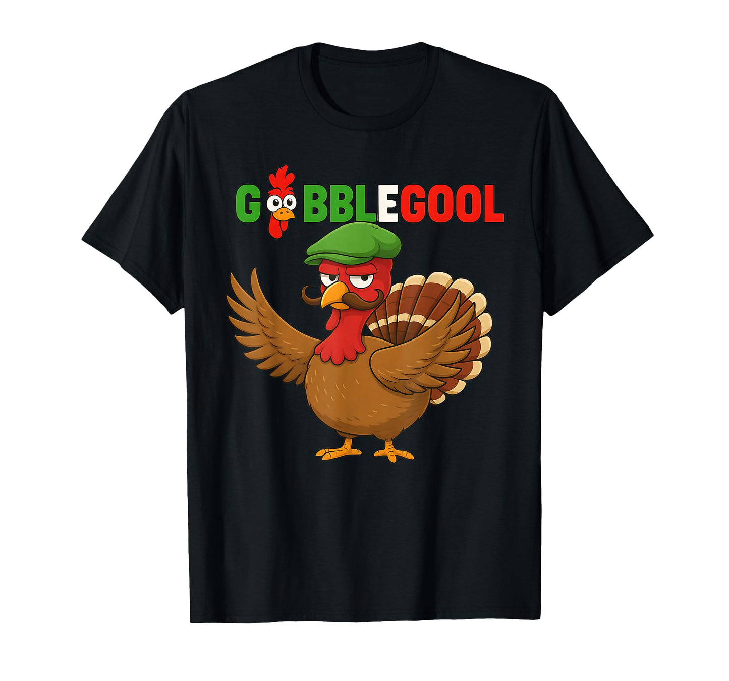 Turkey Trot Gobblegool Funny Thanksgiving T-Shirt