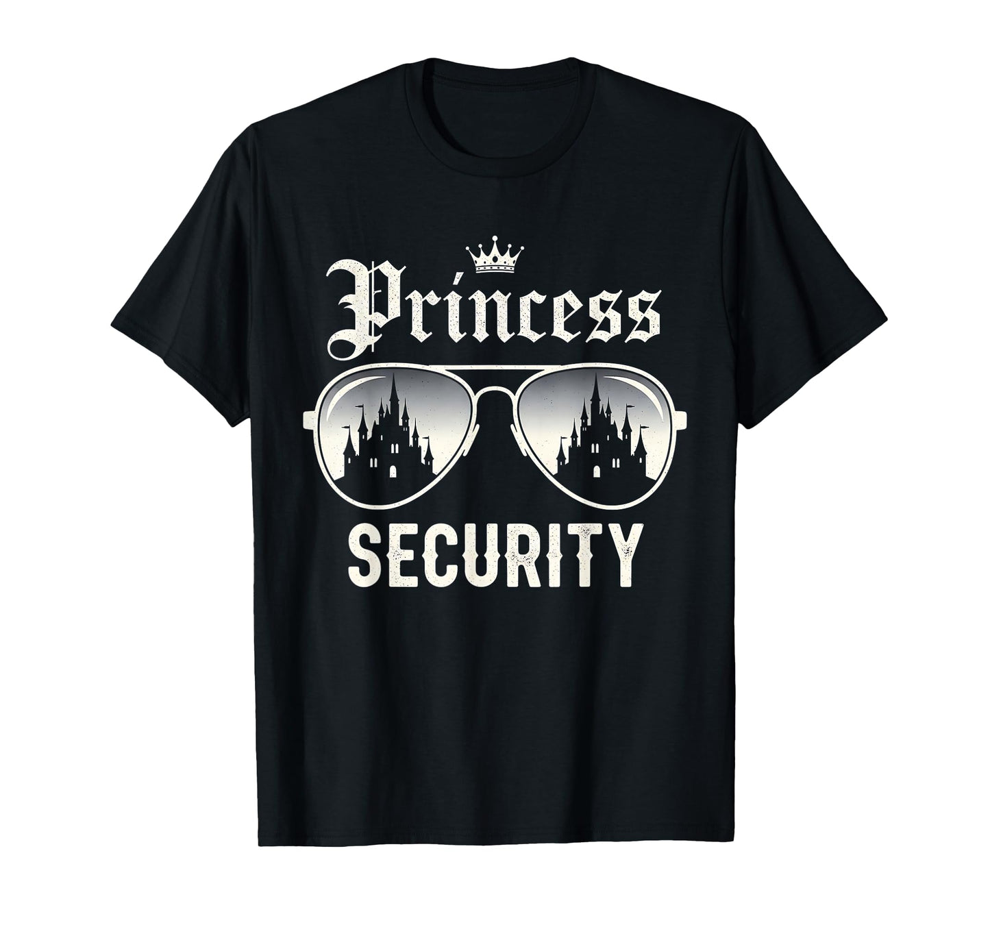 Princess Security Protection Castle Royal Birthday Girls T-Shirt