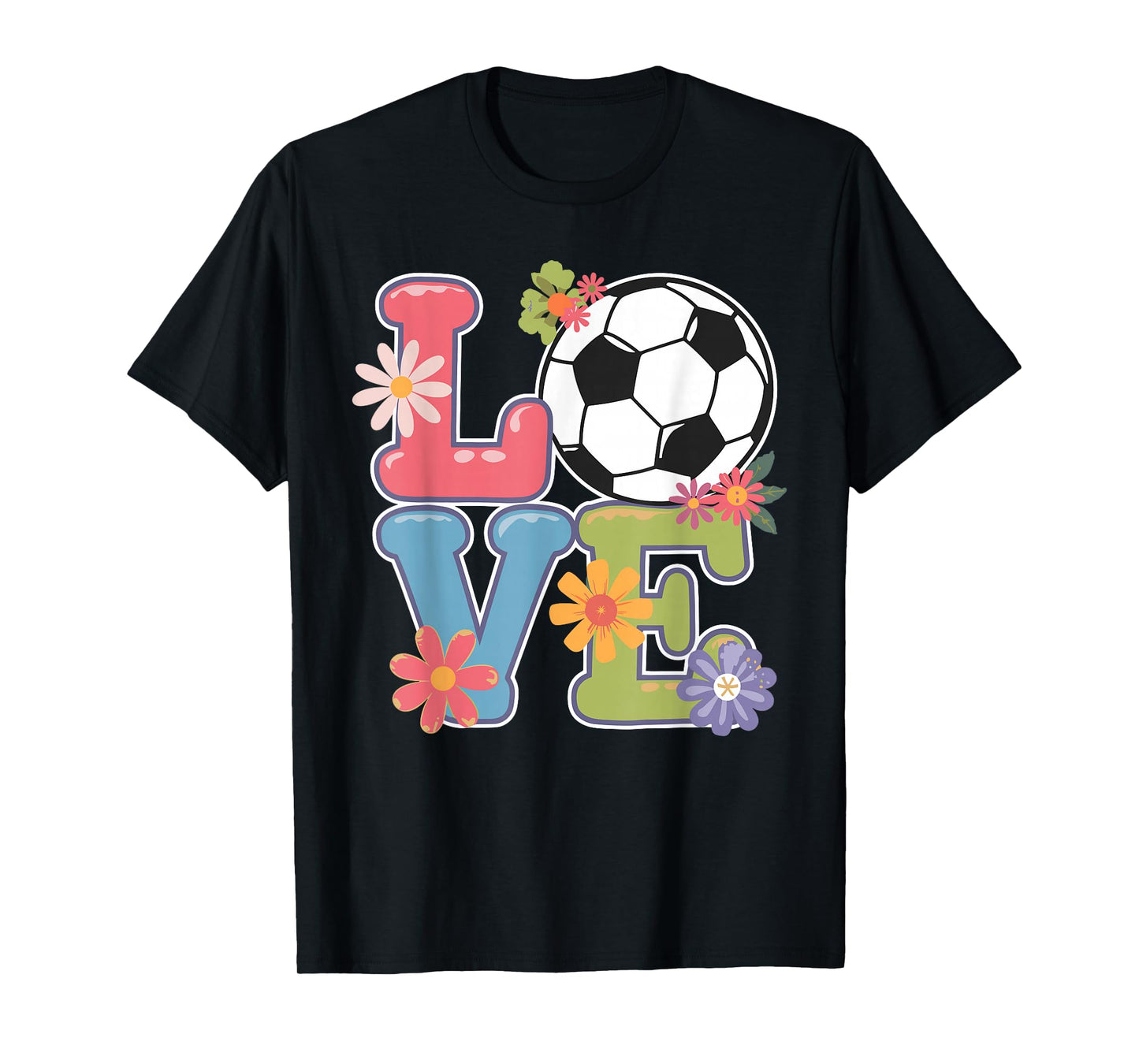 Cool Soccer Art for Women Teen Girls Goalie Soccer Player T-Shirt