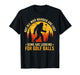 Not All Who Wander are Lost Funny Bigfoot Golfing Balls Men T-Shirt