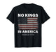 No Kings in America Since 1776 Vintage USA Flag No Kings T-Shirt