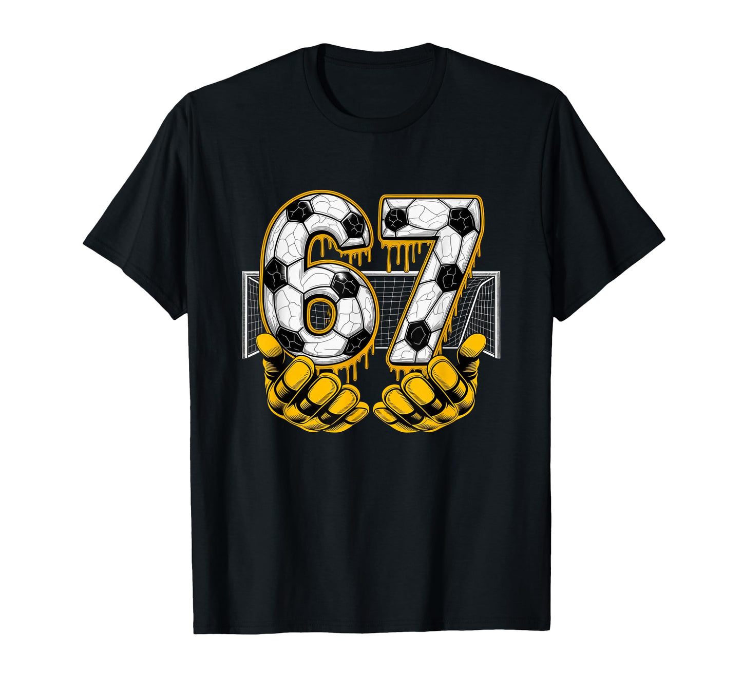 Soccer Six Seven 67 Funny Gen Alpha Meme T-Shirt
