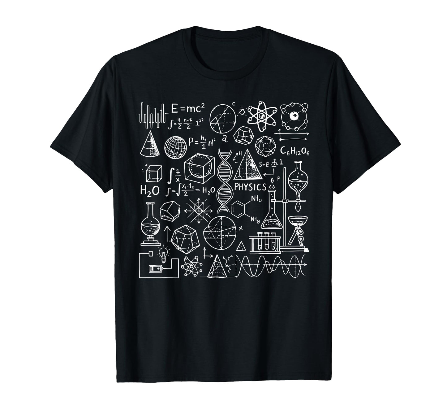 Formula Geometry Physics Math Chemistry Biology Science T-Shirt