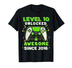 10th Birthday T-Shirt for Boys 10 Years Birthday Kids Gifts T-Shirt