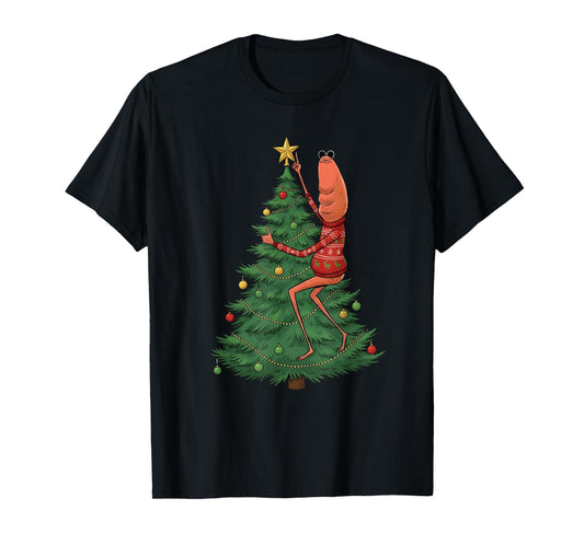 Where is Jimbo James Marcus The Worm Christmas T-Shirt