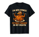 I'm Into Fitness Fitness Turkey in My Mouth Funny Gym Turkey T-Shirt