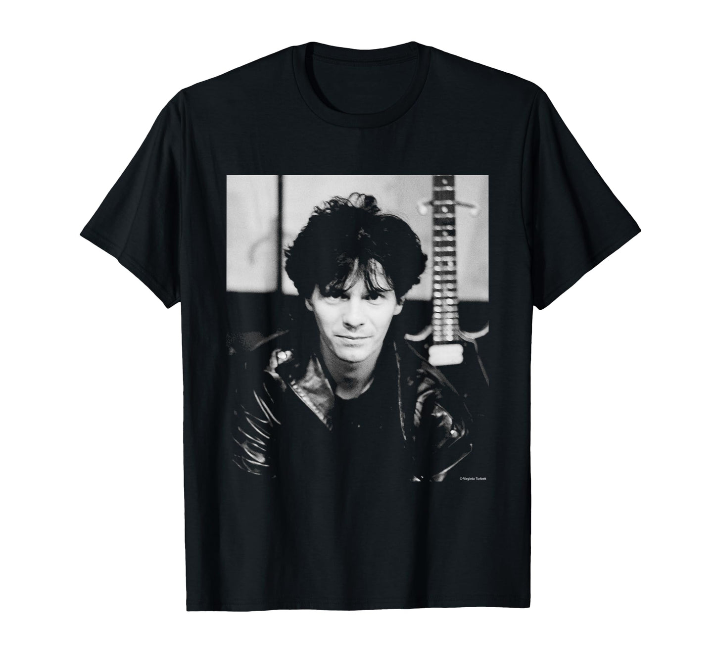 Andy Taylor Duran Duran Guitarist 1984 by Virginia Turbett T-Shirt