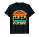 I Love Peeing Outside - Hiker Trekker Hiking T-Shirt