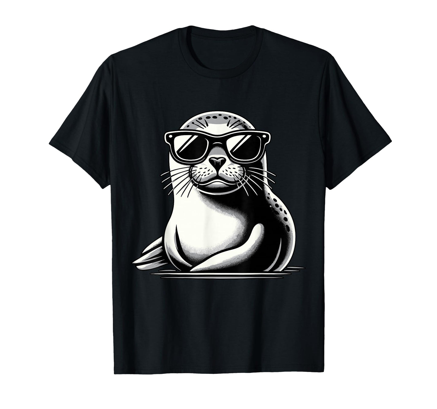 Cool Seal with Sunglasses Sea Lion T-Shirt