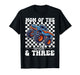 3rd Birthday Monster Truck Young Wild and Three 3 Year Old T-Shirt