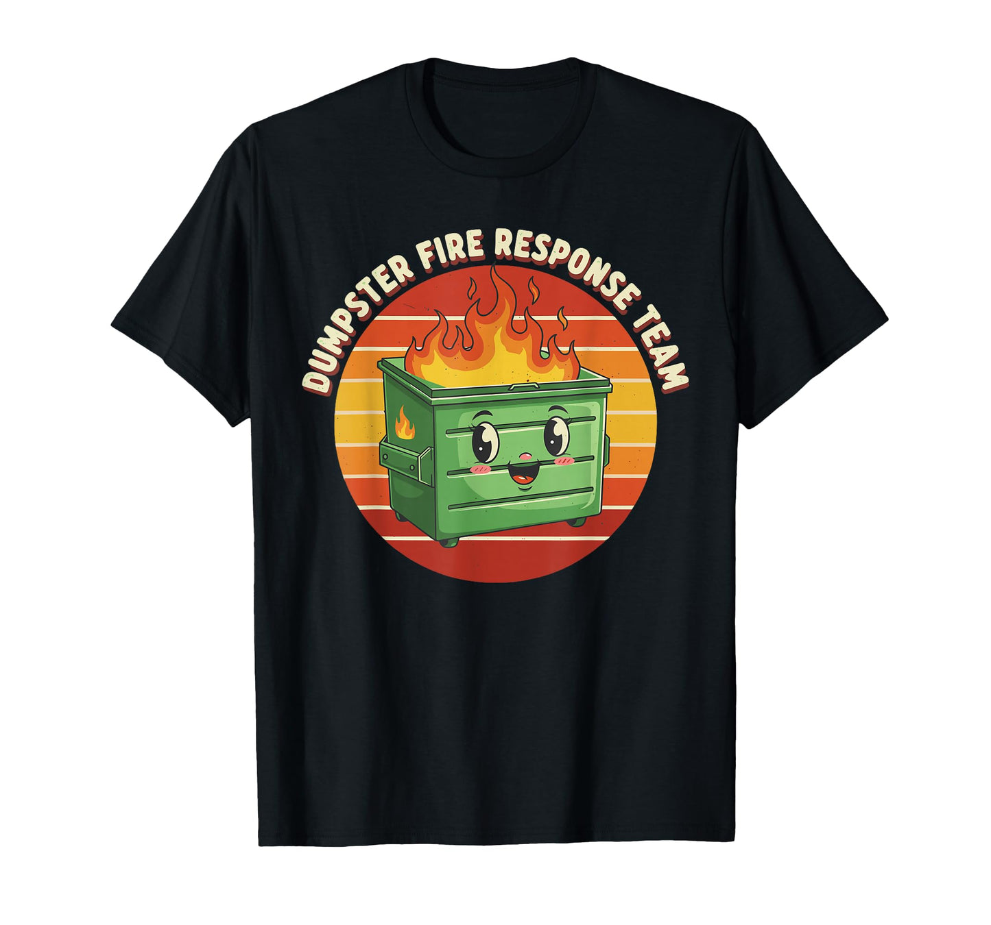 Employee Dumpster Fire Response Team Ugly Christmas Sweater T-Shirt
