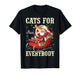 Christmas Cats for Everybody Santa Lover Holiday T-Shirt
