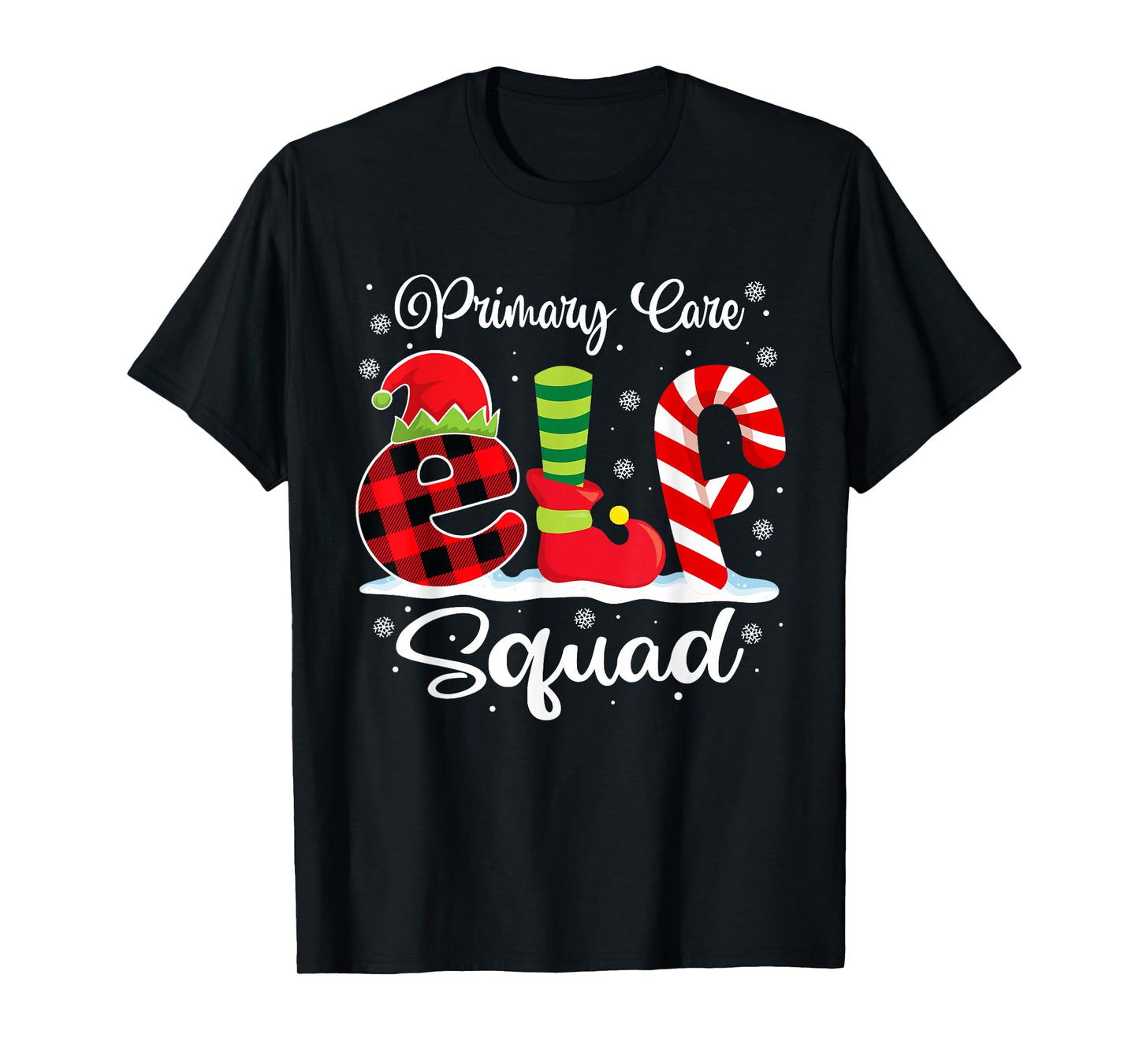 Primary Care Elf Squad Christmas Matching X-mas T-Shirt