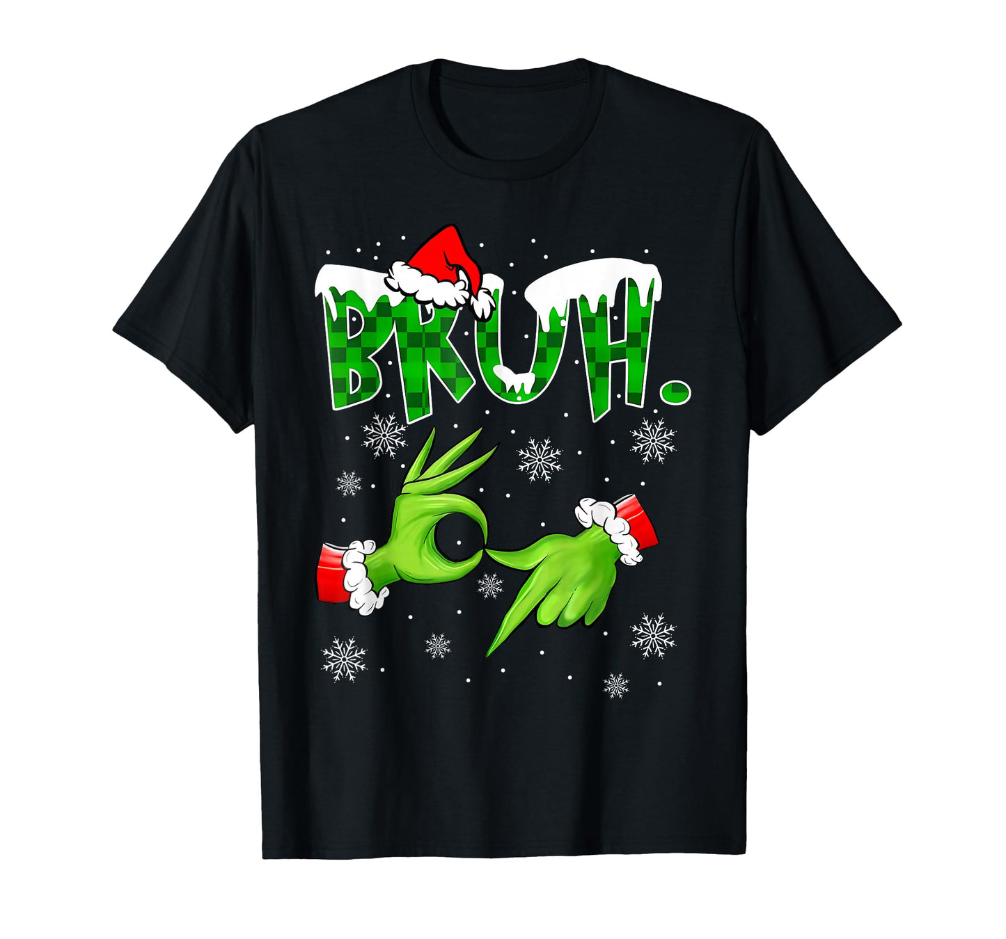 Bruh 67 Six Seven 6 7 Meme Christmas Funny Gen Alpha Slang T-Shirt