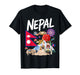 Nepal Flag Outfit Idea for Men Nepalese Nepali Culture T-Shirt