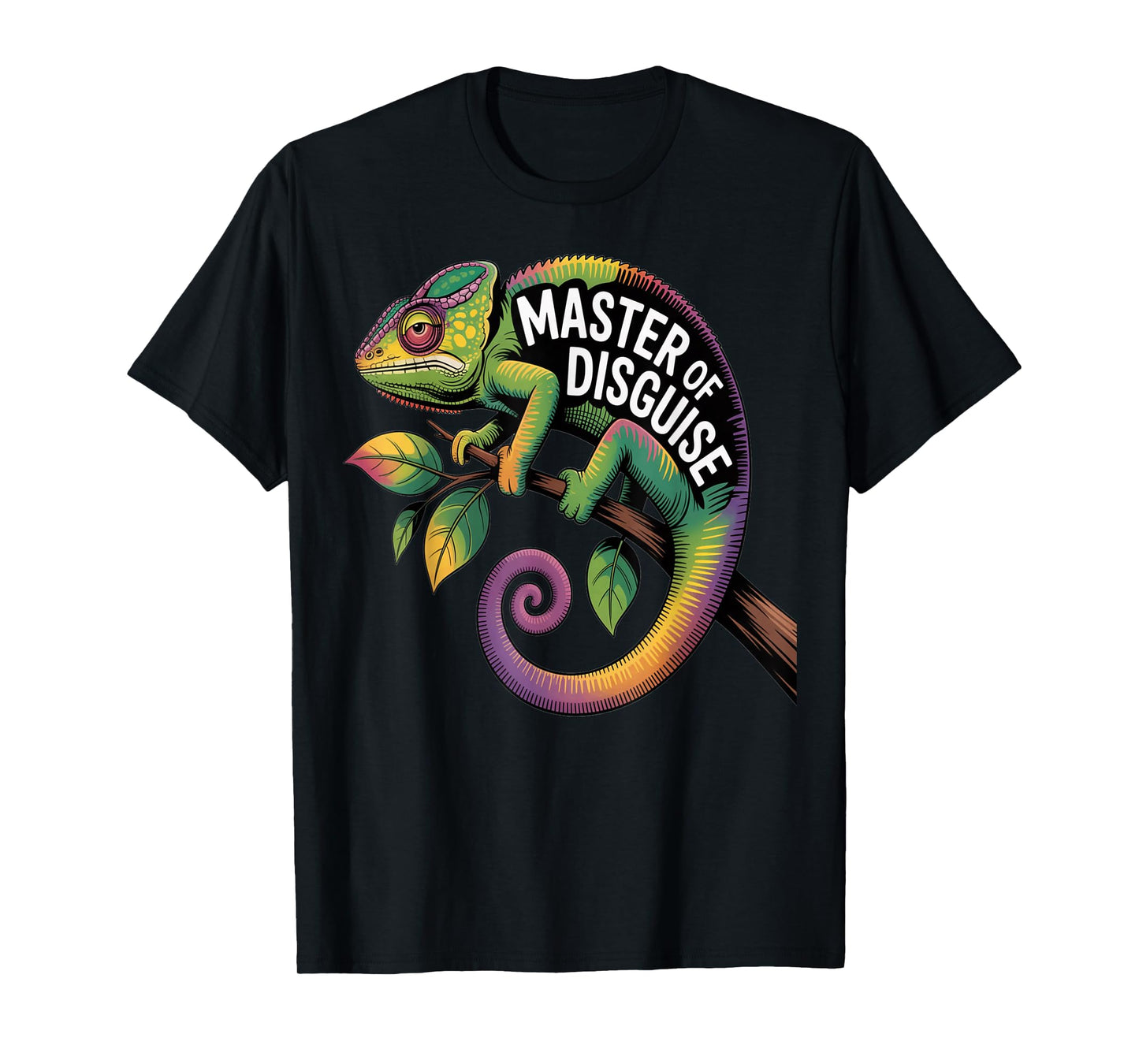 Master of Disguise Design Chameleon Lover and Chameleon T-Shirt