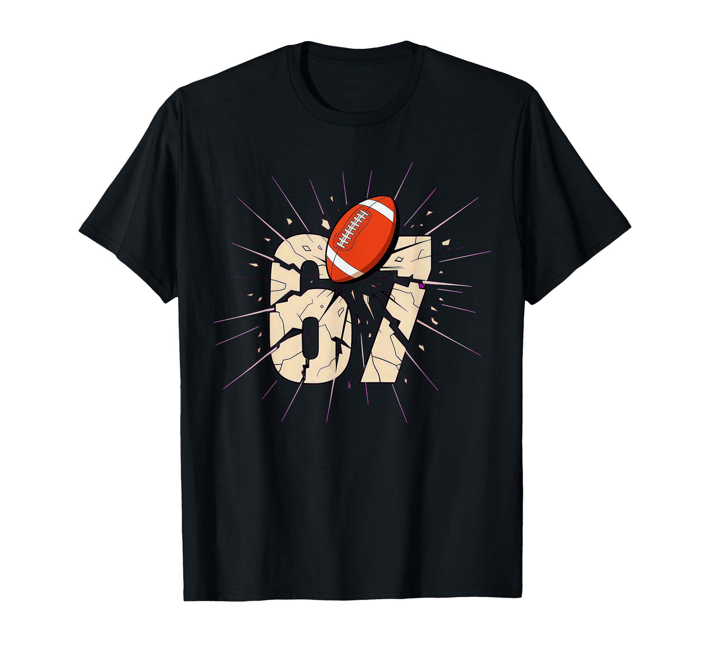 67 Football Six Seven 6 7 Meme 6-7 T-Shirt