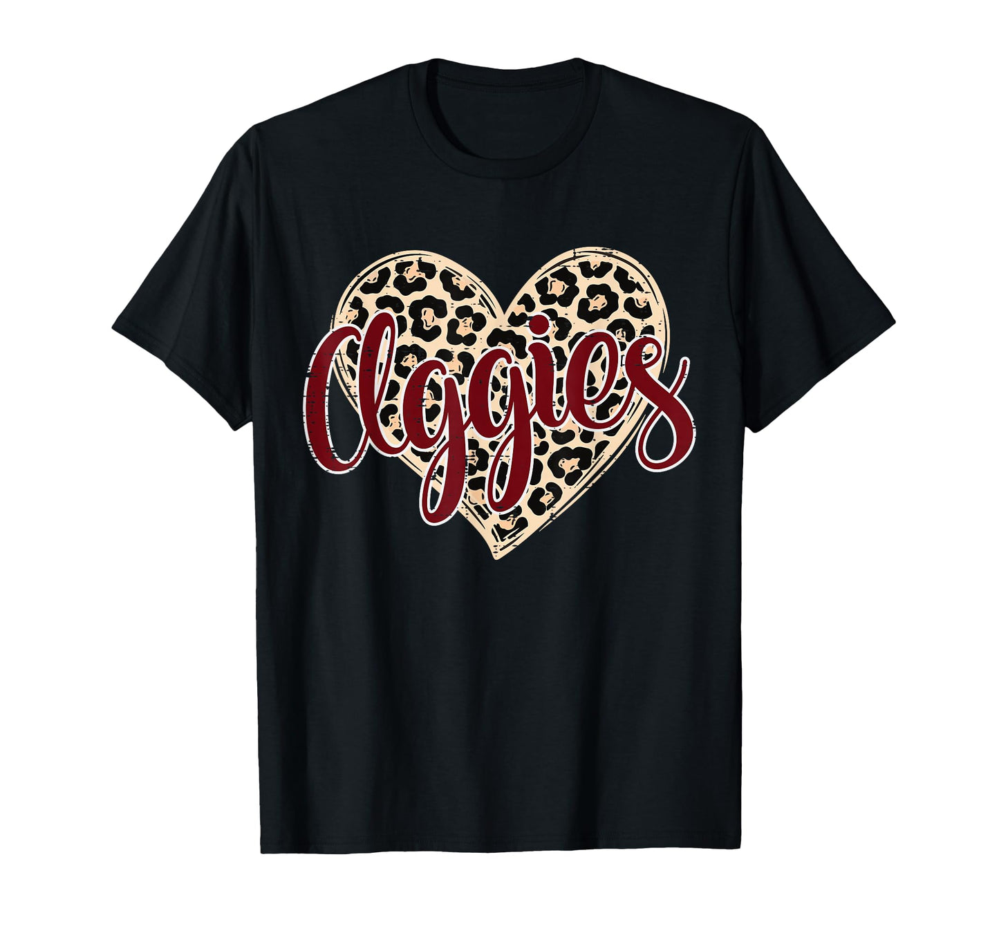 Aggies Heart Men Women Kids Youth Teen Boys Girls T-Shirt