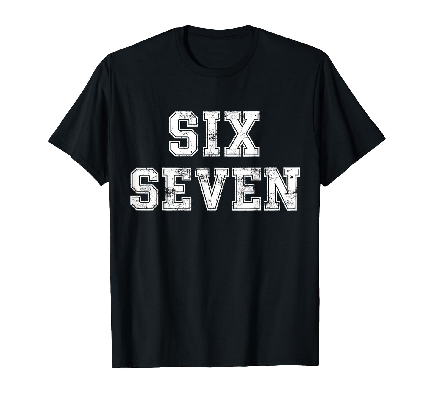 Cool Six Seven Number Gen Alpha Slang 6 7 Trending Meme T-Shirt