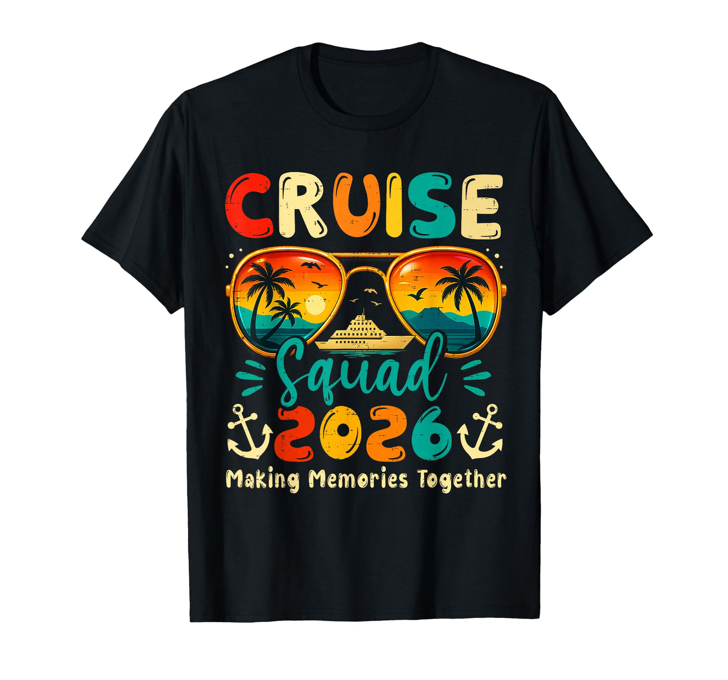 Cruise Squad 2026 Family Group Matching Summer Vacation T-Shirt
