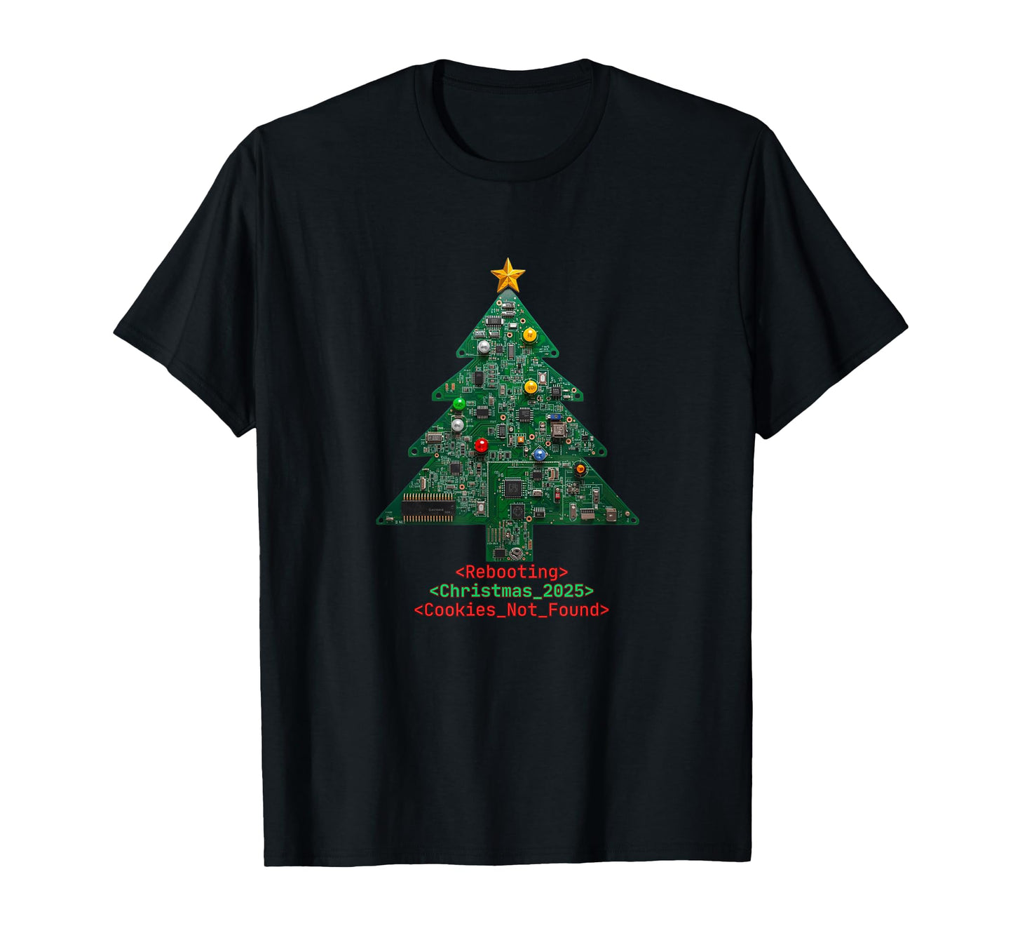 Rebooting The Holidays IT Tech Support Computer Geek Gift T-Shirt