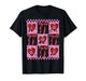 Candy Sweet Hearts Love Valentines Day Coquette Bow T-Shirt