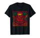 Panama Canal Sunset Inspired by Mola Artwork of The Kuna T-Shirt