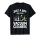 Just a Boy Who Loves Vacuum Cleaners Funny Graphic T-Shirt